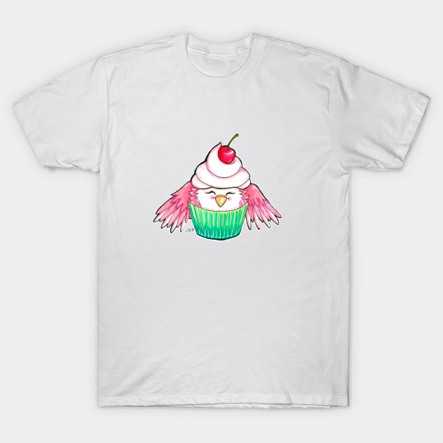 Cupcake Fuzzy T-Shirt by ruthimagination
